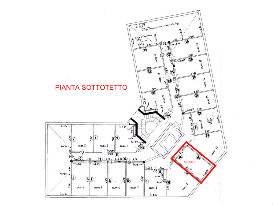 Immagine 13 di Appartamento in vendita  in Via Giuseppe Mazzini a Bergamo