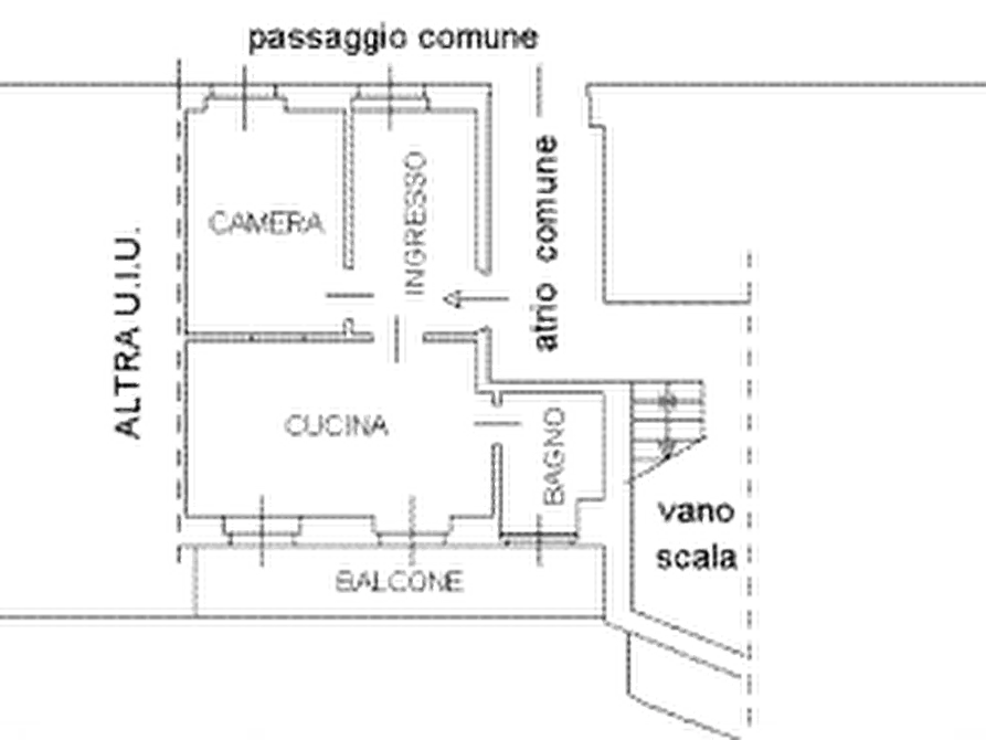 Immagine 6 di Appartamento in vendita  in Piazza Vittorio Veneto a Forno Canavese