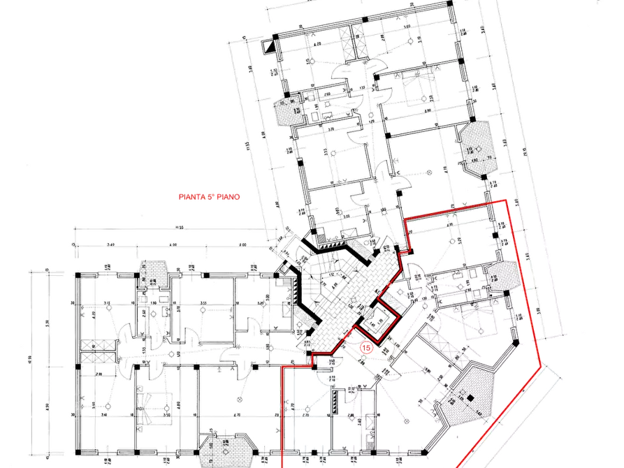 Immagine 18 di Appartamento in vendita  in Via Giuseppe Mazzini a Bergamo