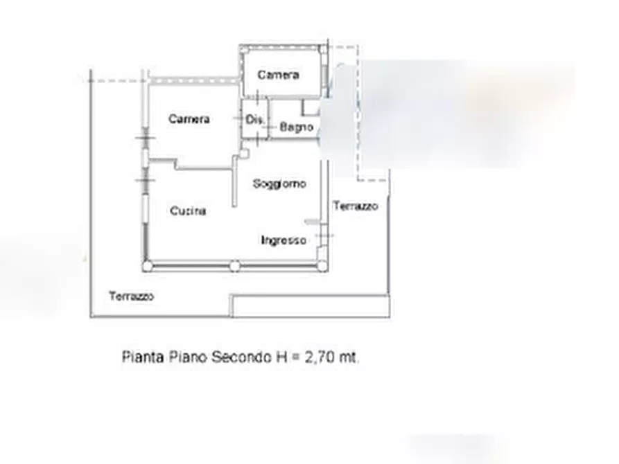 Immagine 7 di Appartamento in vendita  in Via Flaminia a Rimini