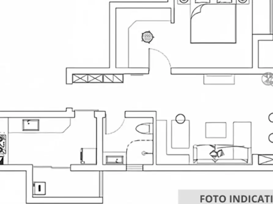 Immagine 9 di Porzione di villa in vendita  in Via delle Colline a Città Di Castello