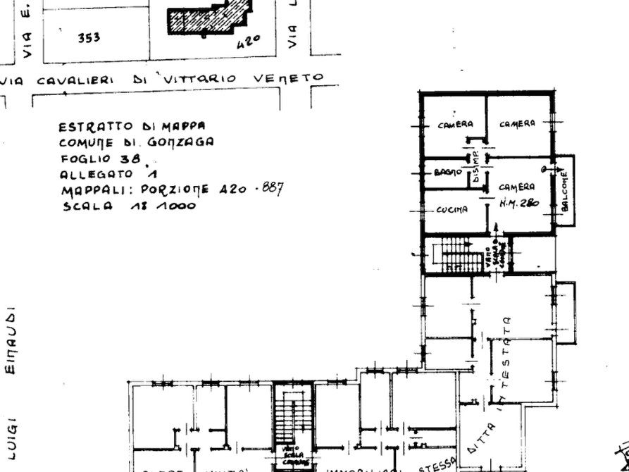 Immagine 22 di Appartamento in vendita  in Via Einaudi a Gonzaga
