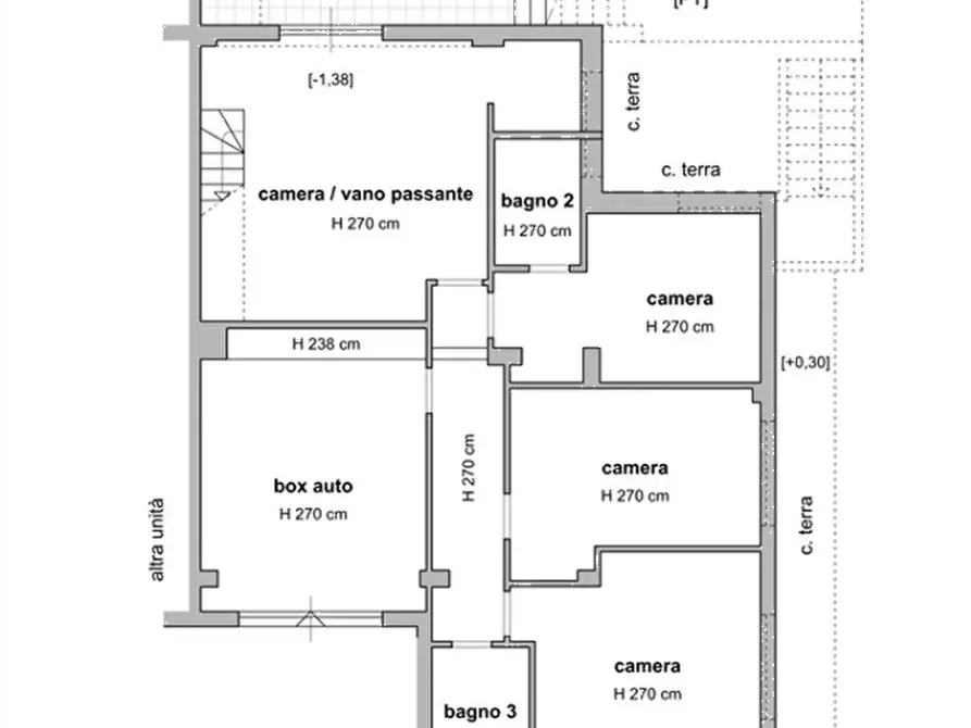 Immagine 11 di Villa in vendita  in Via Bernardino Alimena a Roma