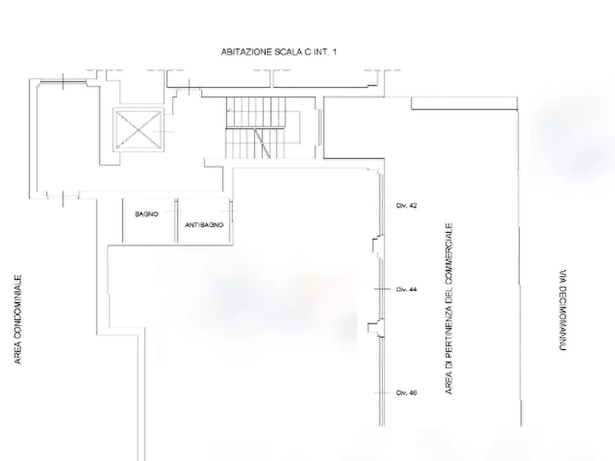 Immagine 4 di Negozio in vendita  in Via Decimomannu a Roma