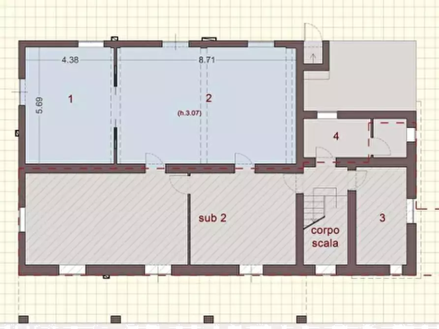 Immagine 14 di Porzione di casa in vendita  in Località Renaro a Sessa Aurunca
