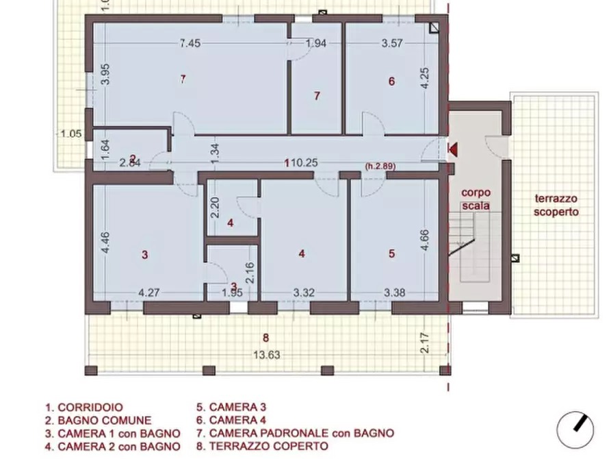 Immagine 15 di Porzione di casa in vendita  in Località Renaro a Sessa Aurunca