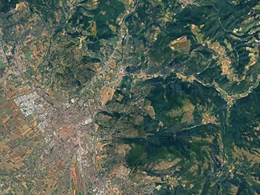 Immagine 21 di Porzione di casa in vendita  in Località Ravignano a Foligno