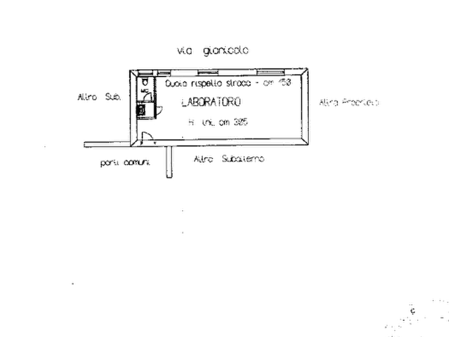 Immagine 4 di Laboratorio in vendita  in Via Privata Gianicolo  a Milano