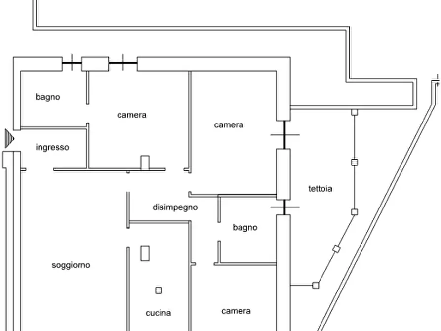 Immagine 7 di Appartamento in vendita  in Via XXV Luglio a Monte Porzio Catone