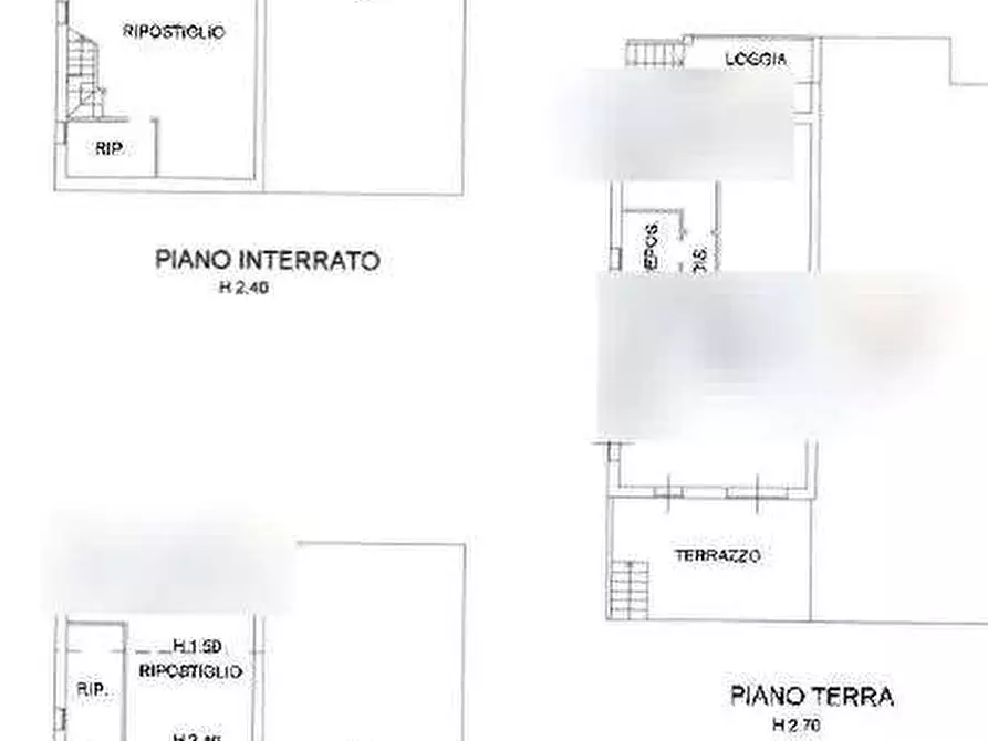 Immagine 23 di Porzione di casa in vendita  in Via Maceri a Rimini