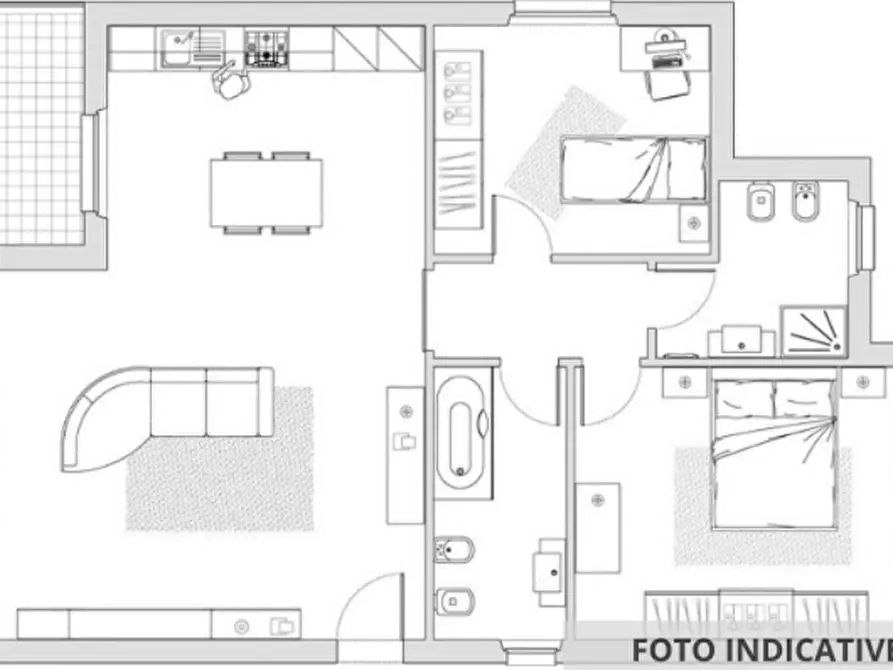 Immagine 17 di Appartamento in vendita  in Via Manlio Torquato a Roma