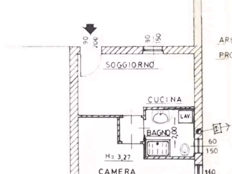 Immagine 2 di Appartamento in vendita  in Via Aldo Motta a Vimercate