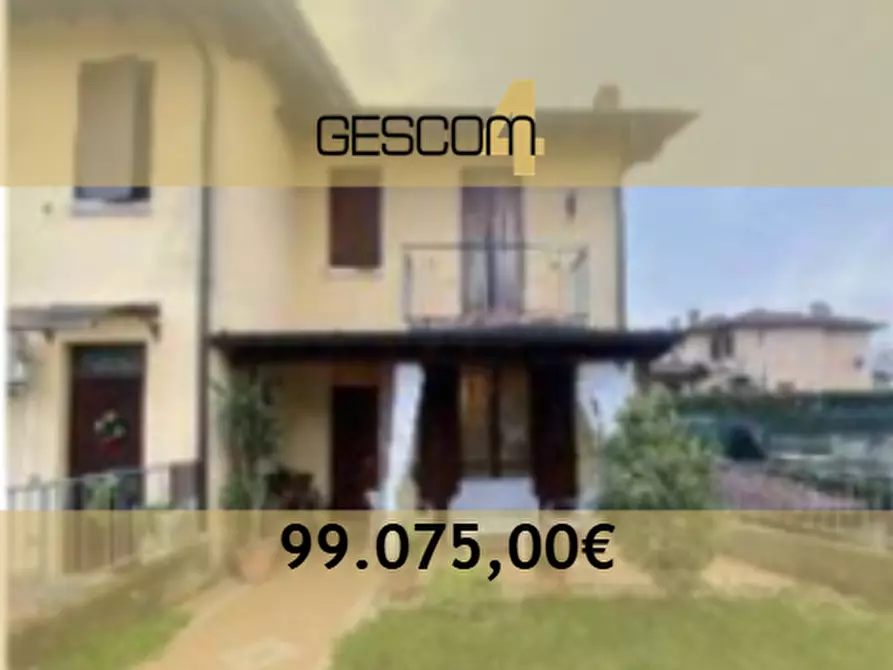 Immagine 1 di Villetta a schiera in vendita  in Via Tiziano a Offlaga
