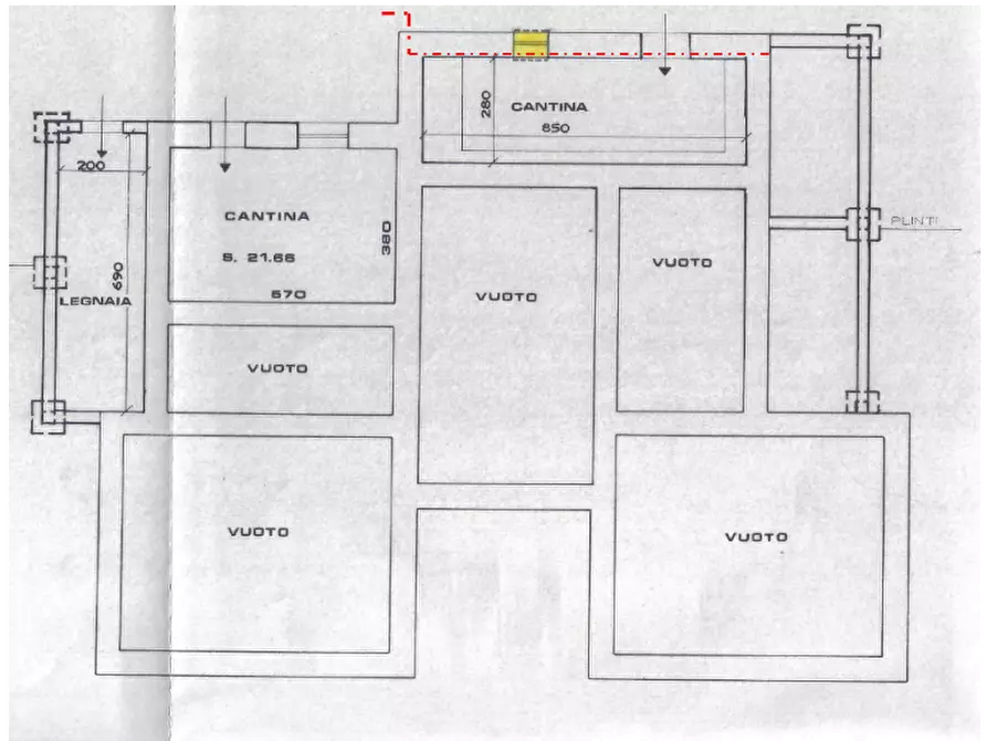 Immagine 19 di Porzione di casa in vendita  in via Bellaria a Castel D'aiano