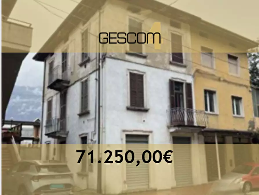 Immagine 1 di Porzione di casa in vendita  in Via Vittorio Veneto a Piancogno
