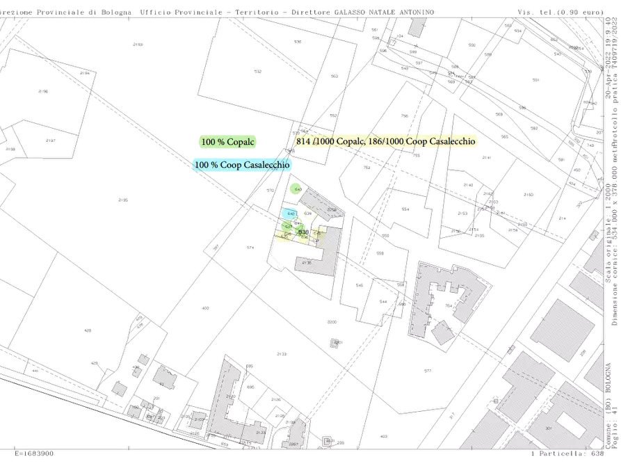 Immagine 19 di Terreno edificabile in vendita  in Via Terracini a Bologna