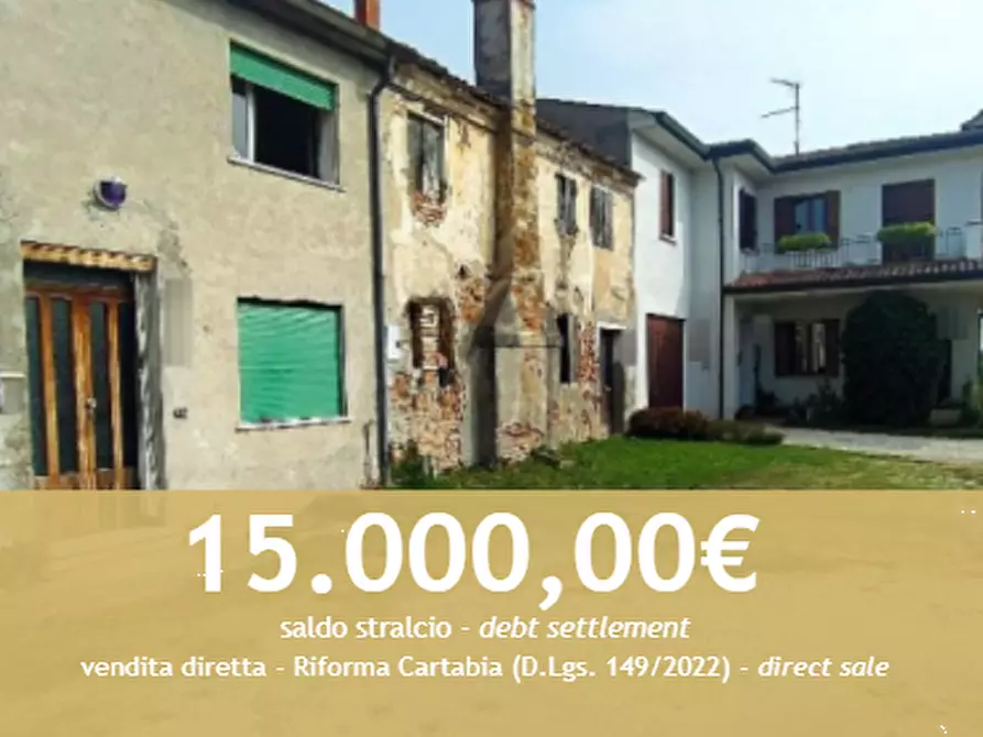 Immagine 1 di Porzione di casa in vendita  in Via Canevare  a Ospedaletto Euganeo