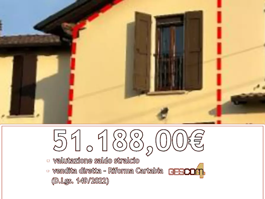 Immagine 1 di Porzione di casa in vendita  in via Miserabili a Budrio