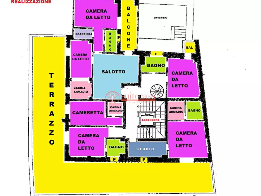 Immagine 3 di Attico in vendita  in via Banchina al Porto a Trani