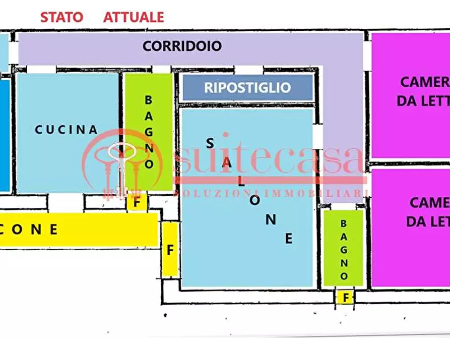 Immagine 1 di Appartamento in vendita  in via Treviso a Trani