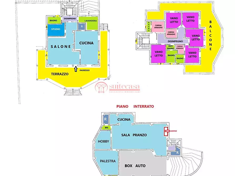 Immagine 37 di Villa in vendita  in Via Martiri di Palermo a Trani