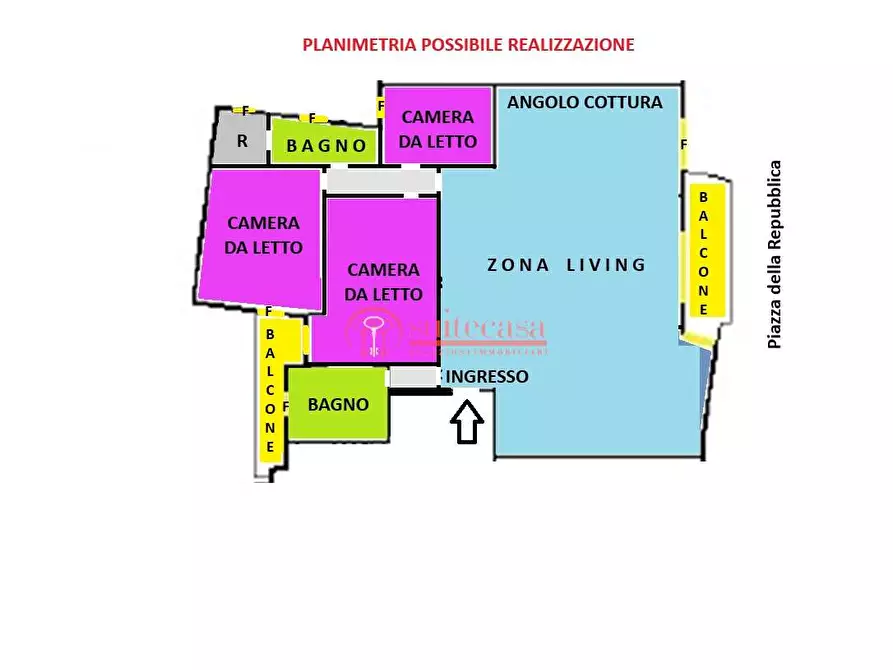 Immagine 5 di Appartamento in vendita  in Piazza della Repubblica a Trani