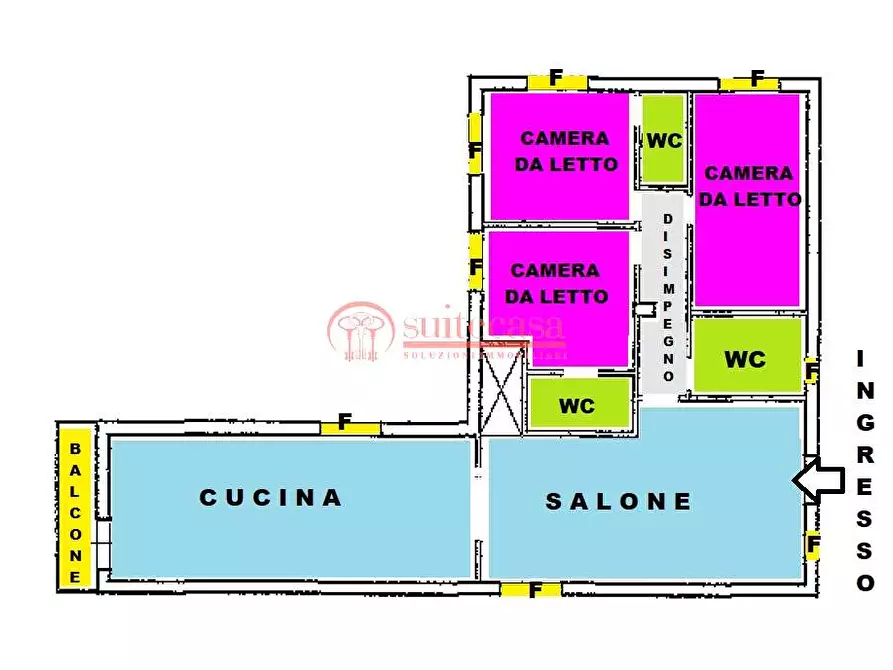 Immagine 17 di Villa in vendita  in via Balducci Riccitelli a Trani