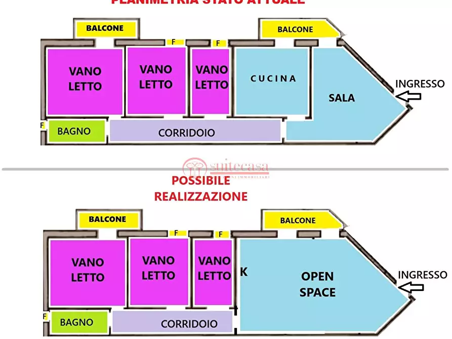 Immagine 12 di Appartamento in vendita  in via S. Gervasio a Trani