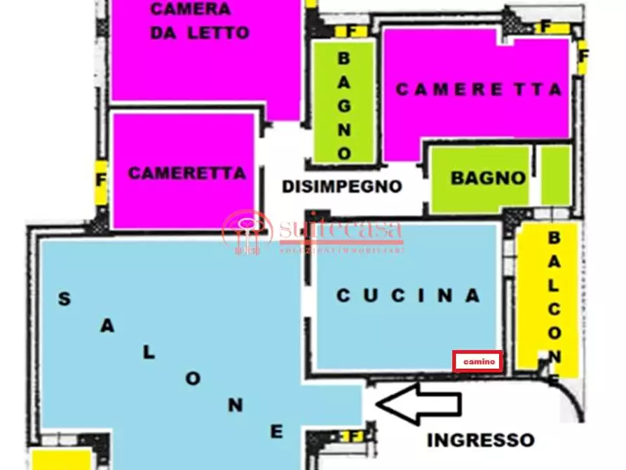 Immagine 18 di Appartamento in vendita  in via Giuseppe di Vittorio a Trani