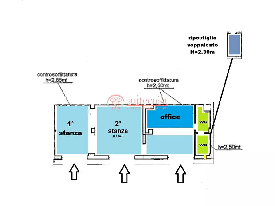 Immagine 2 di Negozio in vendita  in c.so Don Luigi Sturzo  a Trani