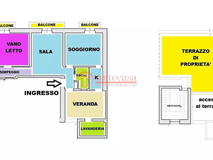 Immagine 15 di Appartamento in vendita  in via Elena Comneno a Trani