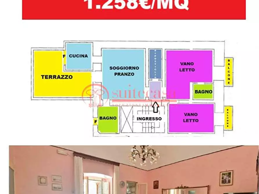 Immagine 1 di Appartamento in vendita  in via Ciardi a Trani