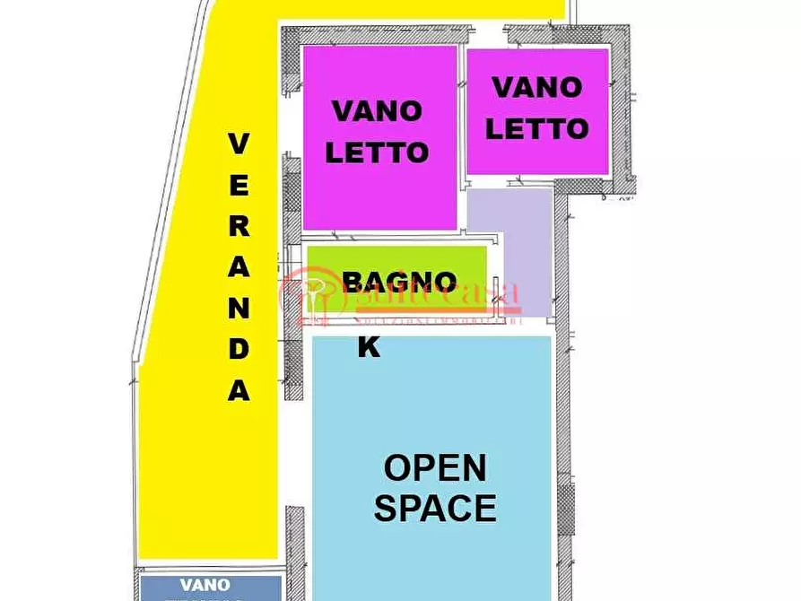 Immagine 1 di Appartamento in vendita  in via Malcangi a Trani