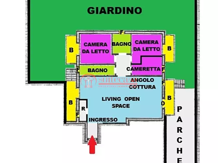 Immagine 17 di Appartamento in vendita  in via Bachelet a Trani