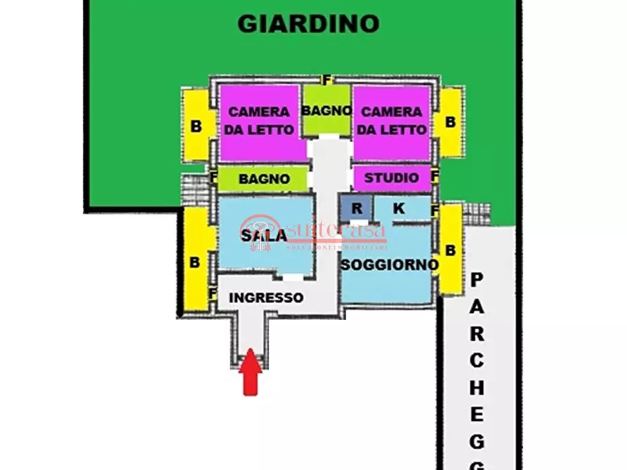Immagine 18 di Appartamento in vendita  in via Bachelet a Trani