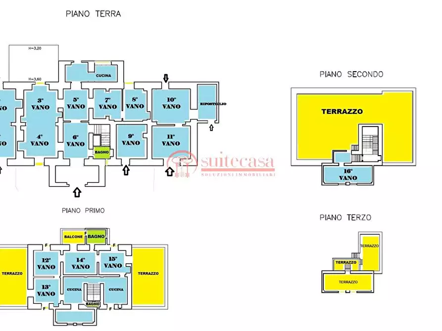 Immagine 10 di Villa in vendita  in via Annibale Maria di Francia a Trani