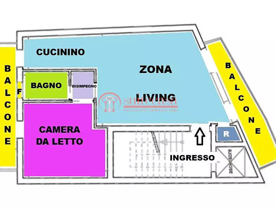 Immagine 11 di Appartamento in vendita  in corso Manzoni a Trani