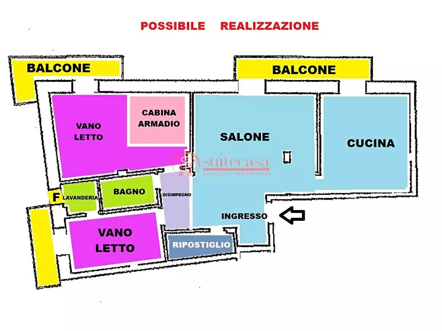 Immagine 22 di Appartamento in vendita  in via delle Forze Armate a Trani