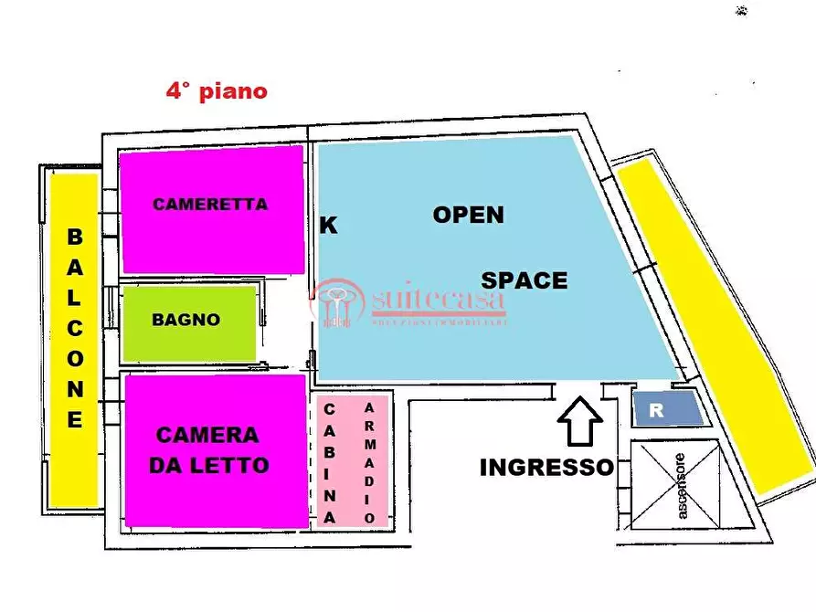 Immagine 7 di Appartamento in vendita  in corso Manzoni 1 a Trani