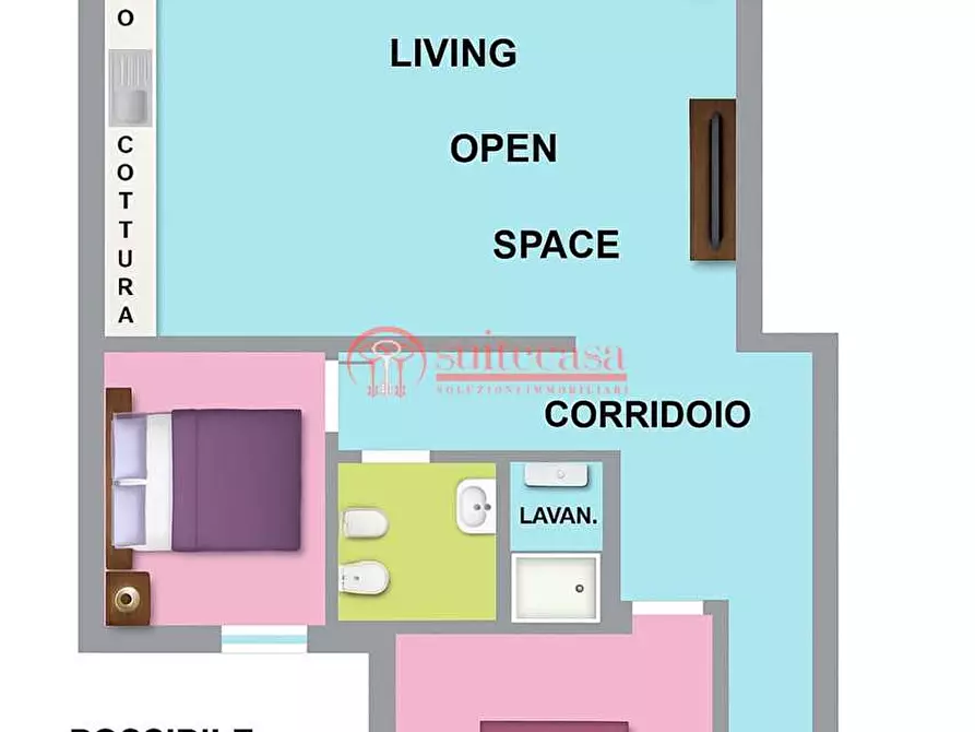 Immagine 3 di Appartamento in vendita  in via Dalmazia a Trani