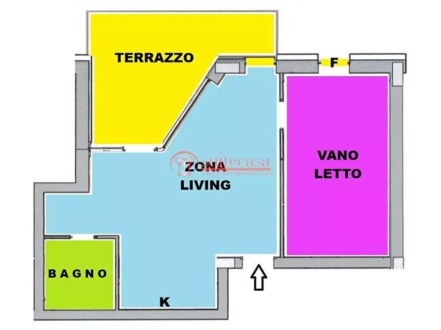 Immagine 2 di Appartamento in vendita  in piazza Della Repubblica a Trani