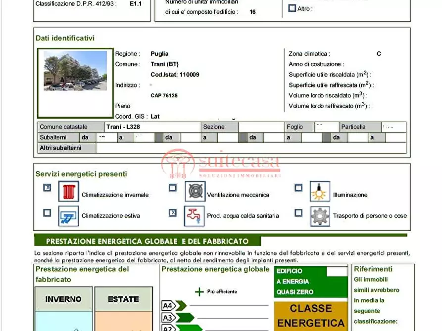 Immagine 19 di Appartamento in affitto  in corso Italia a Trani