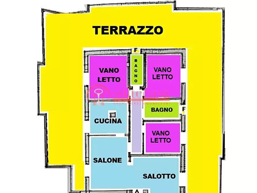 Immagine 6 di Attico in vendita  in via lungomare Cristoforo Colombo a Trani