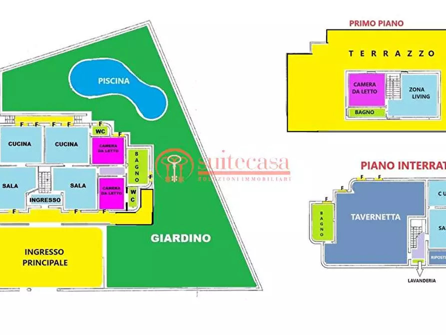 Immagine 6 di Villa in vendita  in via Alberolongo a Trani