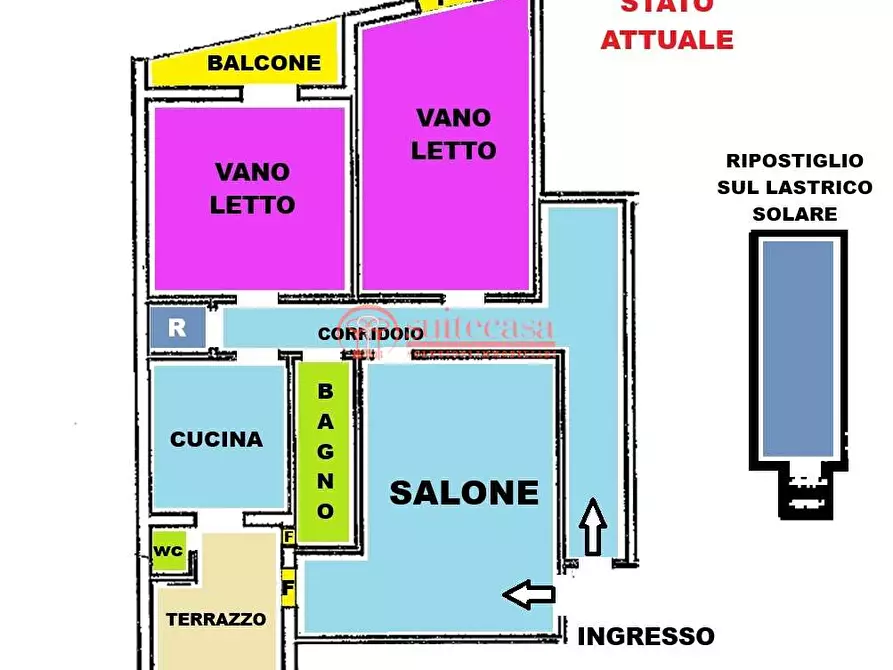 Immagine 12 di Appartamento in vendita  in via Damazia a Trani