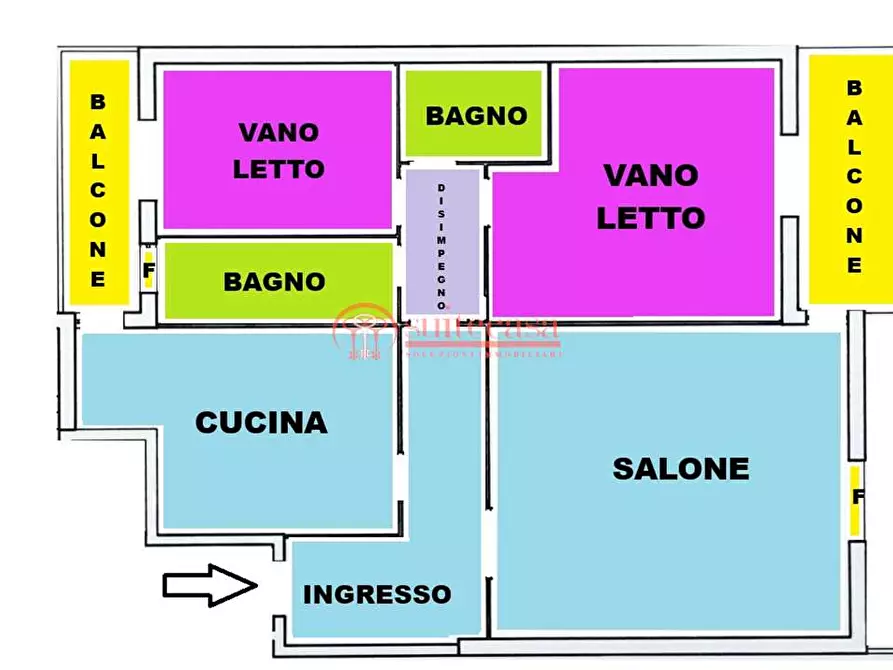 Immagine 2 di Appartamento in vendita  in via Tolomeo a Trani