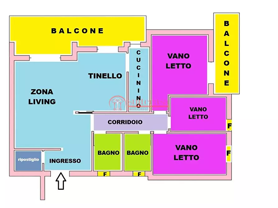 Immagine 15 di Appartamento in vendita  in largo Pablo Picasso a Barletta