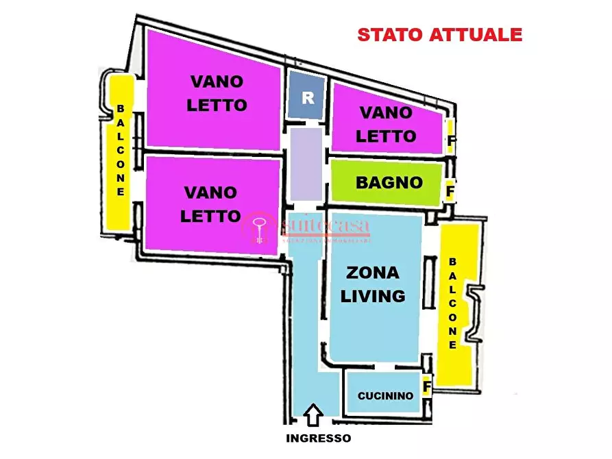 Immagine 15 di Appartamento in vendita  in via Caposele a Trani