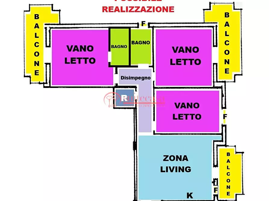 Immagine 14 di Appartamento in vendita  in via Dell'olio a Trani