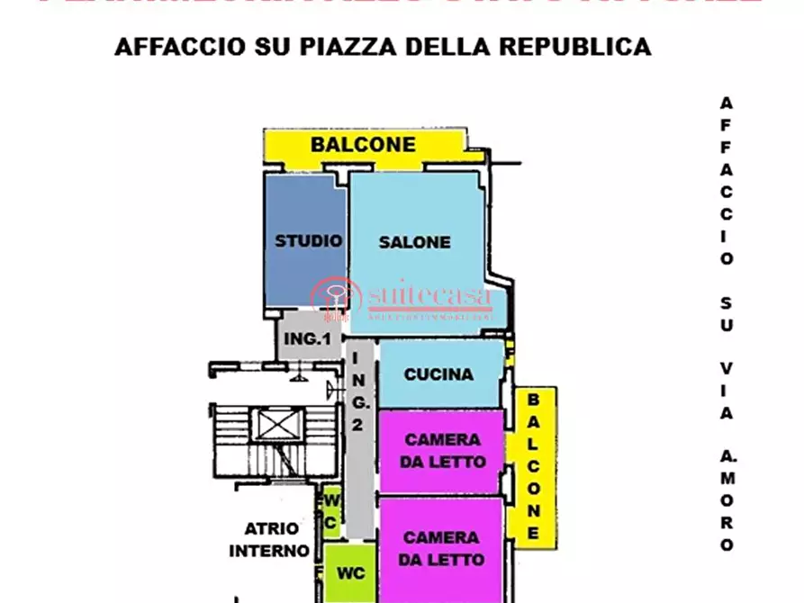 Immagine 12 di Appartamento in vendita  in Piazza della Repubblica a Trani